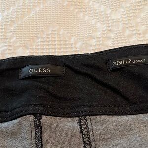 GUESS Women's Black Push Up Legging Jeans